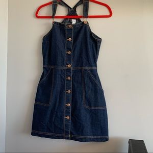 Jean Overall Dress